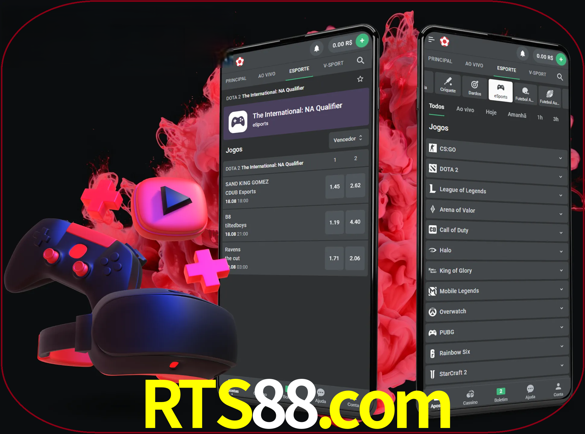 Para ter a aplicação móvel rts88 no seu smartphone, basta descarregar o ficheiro apk e seguir as instruções.