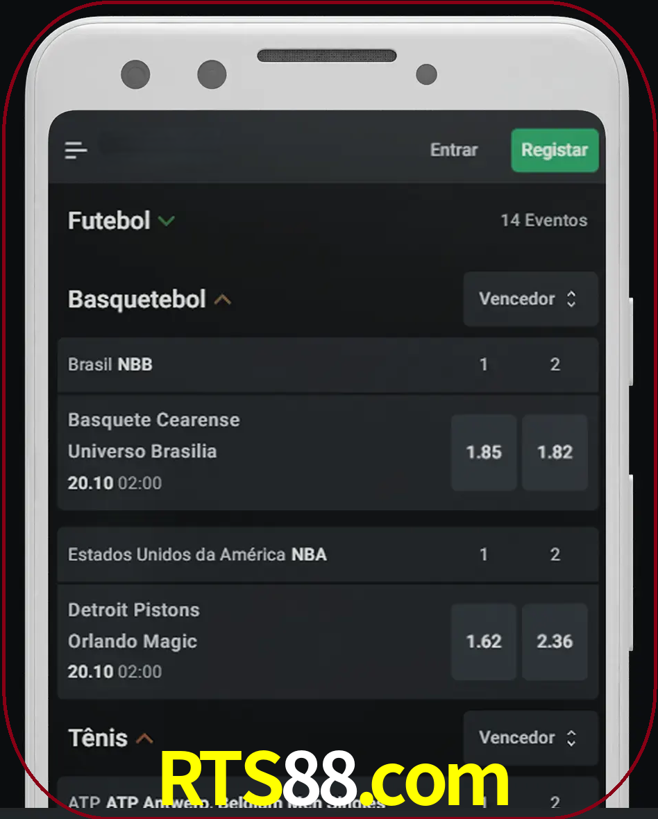 Aposte e assista aos esportes em formato ao vivo.