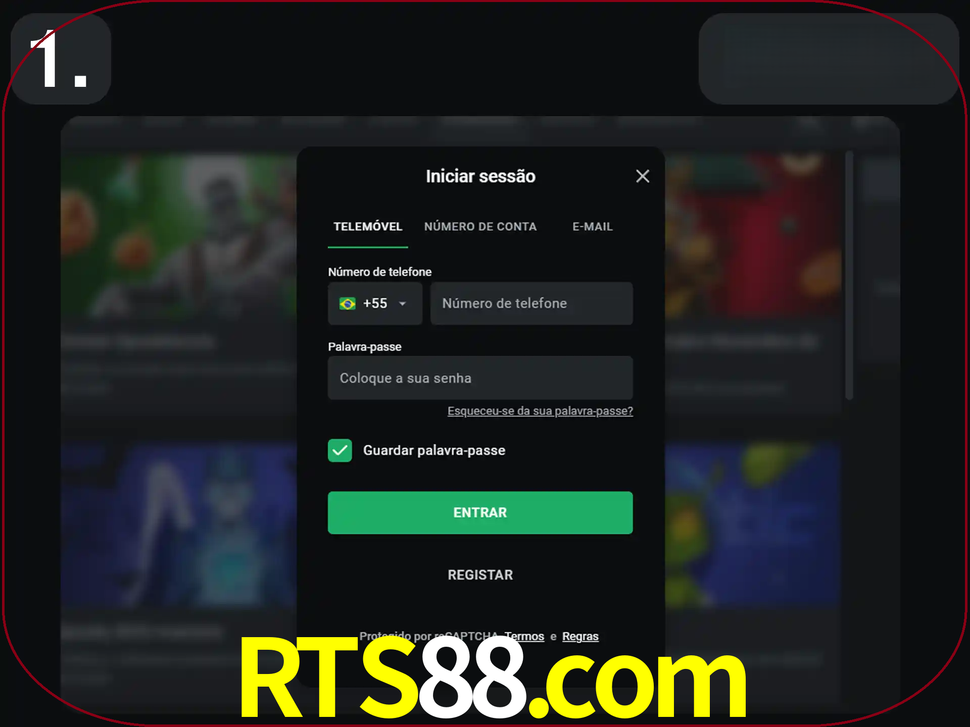 Acesse o site.